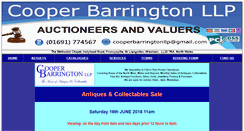 Desktop Screenshot of cooperbarrington.co.uk